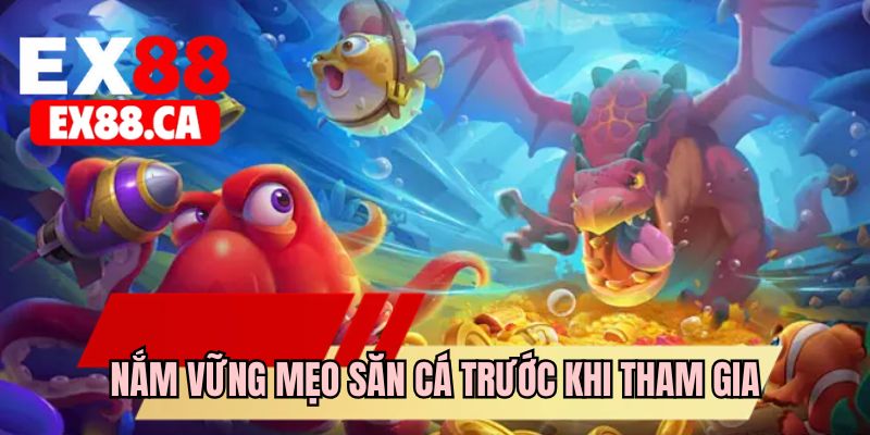 Nắm vững mẹo săn cá trước khi tham gia